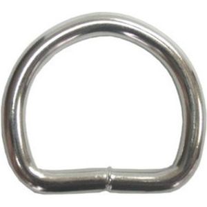 2x D ring - 38mm - metaal