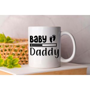 Mok Baby Daddy - Baby - Baby Op Komst - Baby In Progress - Baby On Board - Pregnant - Coming Sonn - Love - Gift