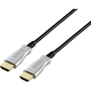 SpeaKa Professional SP-9019352 HDMI-kabel HDMI Aansluitkabel HDMI-A-stekker, HDMI-A-stekker 30.00 m Zwart Afgeschermd