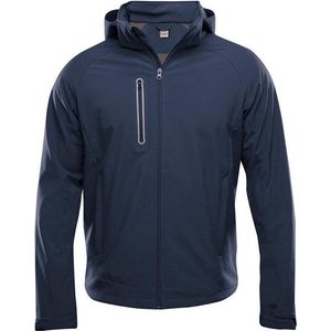 Clique Milford Softshell Donker Navy maat XXXL