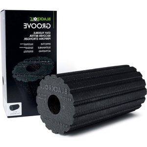 GEGROEFDE BLACKROLL® GROOVE foamroller voor vibratie-effect massage - regeneratie en functionele training 30 cm