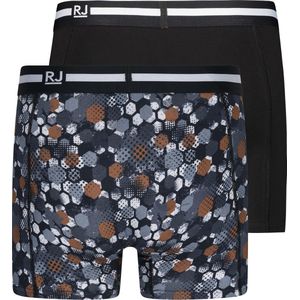 RJ Everyday Fashion 2-Pck Boxershort Combi Hexagon S