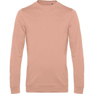 Sweater 'French Terry' B&C Collectie maat XS Nude/Naturel