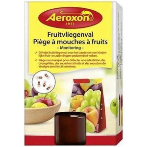 Aeroxon fruitvliegenval 40 ml - Fruitvliegjes vangers - Insectenbestrijding