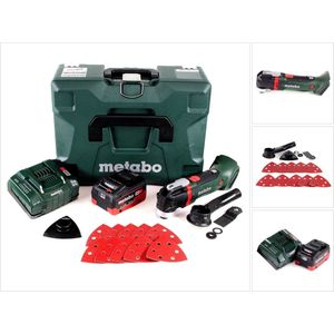 Metabo MT 18 LTX snoerloze multitool 18V ( 613021840 ) OIS/Starlock-compatibel + 1x accu 5,5Ah + lader + koffer
