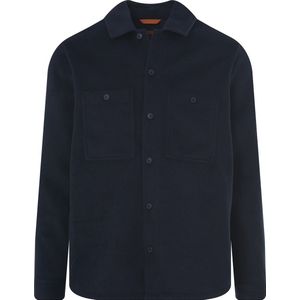 BOSS - Overshirt Locky Navy - Heren - Maat L - Regular-fit