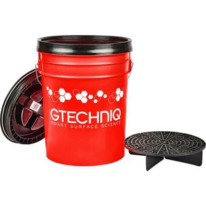 GTECHNIQ - Detailing Bucket / Emmer - Grit Guard - Sealing Lid - 20L