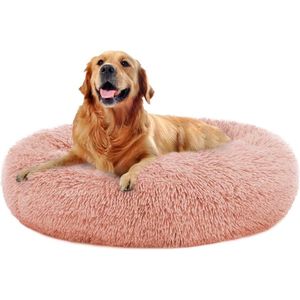 BOTC Hondenmand - Vetbed 100 cm - Maat XL - Kattenmand - warmtemat - voor honden en katten - Roze