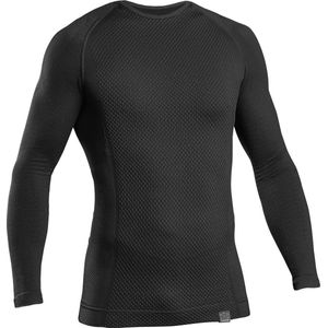 GripGrab - Expert Seamless Thermal Base Layer LS - Zwart - Unisex - Maat XS/S