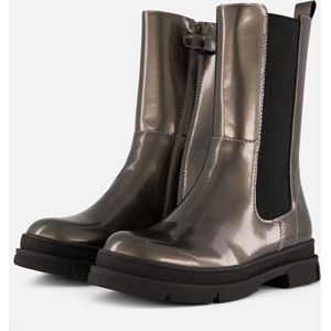 Muyters Chelsea boots zilver Leer - Maat 35