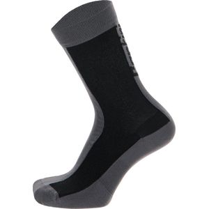 Santini Fietssokken zomer Zwart Heren - Cubo Light Summer Socks Black - M/L