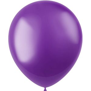 Folat - ballonnen Radiant Violet Purple Metallic 33 cm - 100 stuks