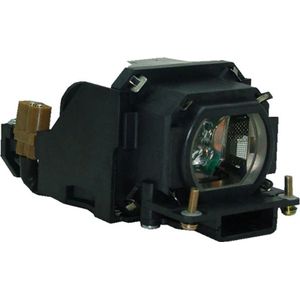 Beamerlamp geschikt voor de PANASONIC PT-LB50 beamer, lamp code ET-LAB50. Bevat originele UHP lamp, prestaties gelijk aan origineel.