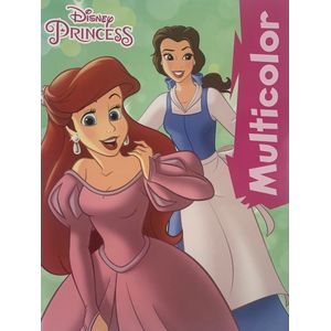 Multicolor - Disney princess kleurboek - Met 32 prachtige pagina's, waarvan 16 betoverende kleurplaten en 16 inspirerende voorbeelden, is dit kleurboek een onmisbare toevoeging aan elke knutsel- en kleurcollectie.