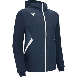 Macron Victory Tiamat Jas Met Kap Heren - Navy / Wit | Maat: M