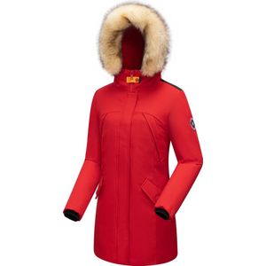 Subprime - Dames Jas winter Holette Parka - Rood - Maat XS