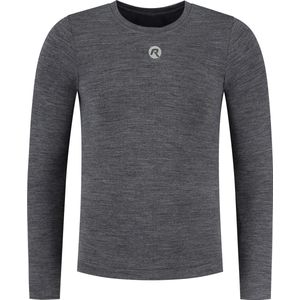 Rogelli Merino Ondershirt - Lange Mouwen - Unisex - Grijs - Maat L-XL