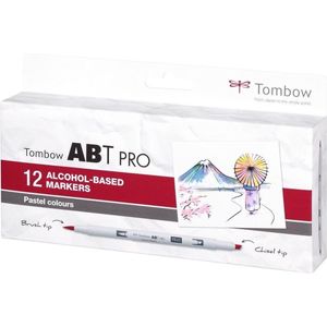 Tombow ABT Pro markeerstift 12 stuk(s) Multi kleuren