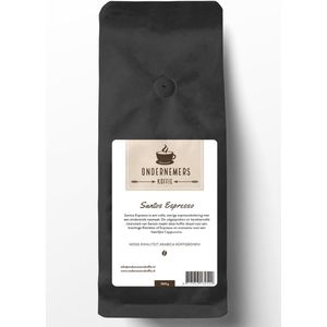 SANTOS Espresso Arabica koffie - espressobonen - stevige bite - lekker - sterk