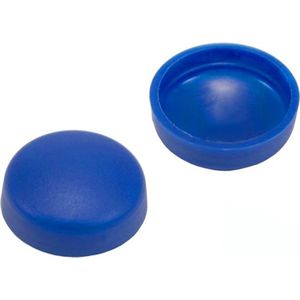 Nummerplaat schroef kap nylon - 20st.