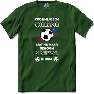 Oranje voetbal leeuw - WK en EK voetbal kampioenschap - koningsdag en Koninginnedag feest kleding - T-Shirt - Dames - Bottle Groen - Maat XXL