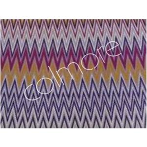 Colmore by Diga chevron visgraat zig zag motief deken paars lila 130 x 170