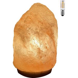 Zoutlamp - Zoutlamp Himalayazout - Nachtlampje - Dimbaar