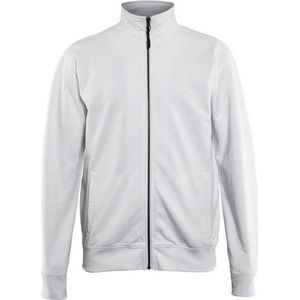 Blåkläder 3371-1158 Sweatshirt met rits Wit maat XXL