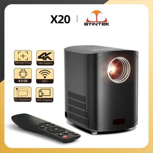 BYINTEK X20 Mini LED Projector – Smart Android WiFi – Thuisbioscoop, Video Projector voor Full HD 1080P & 4K Cinema