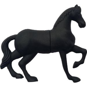 Ulticool USB stick Paard - 8 GB - Dier - Sport - Zwart