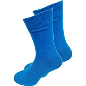 Takoda 100% organisch katoen sokken heren blauw 2 paar maat 44-47
