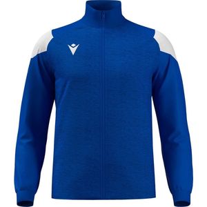 Macron Glory Prometheus Top Full Zip Heren - Royal / Wit | Maat: S