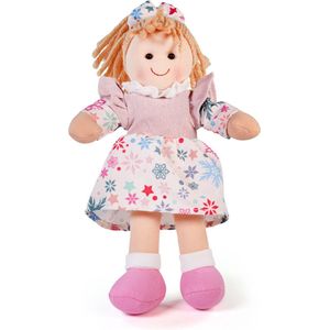 Bigjigs babypop stoffen lappen pop Shannon 25cm