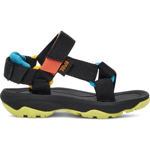 Teva T HURRICANE XLT 2 Unisex Sandalen - Zwart/Geel - Maat 22/23