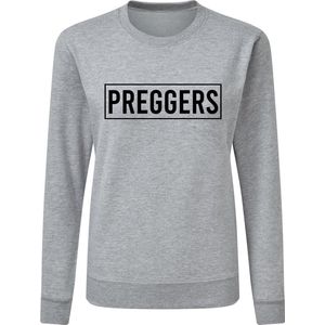 Sweater vrouw M - Preggers Ashgrey