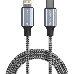 iPhone kabel geschikt voor Apple iPhone - USB C naar Lightning kabel - snelladen - PD 3.0 - iPhone oplader kabel - Sterke Nylon Oplaadkabel - Geschikt voor Apple iPhone & iPad - Data en Snelladen (CL-CL-1PACK)