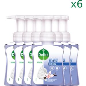 Dettol - Handzeep - Zachte Mousse - Antibacterieel - Orchidee & Vanille - 6 x 250 ml