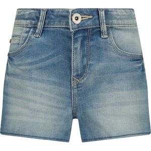 Vingino Short Daizy Meisjes Jeans - Mid Blue Wash - Maat 176