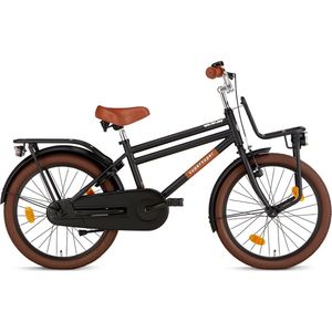 Supersuper Cooper - Kinderfiets - Jongensfiets - 20 inch - Mat Zwart