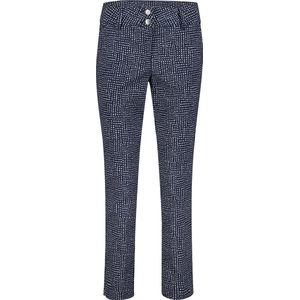 Red Button Broek Diana Fancy Dot Srb4019 35 Navy Dames Maat - W34