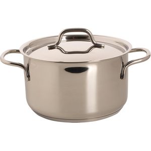 Kookpan met deksel Mirage 16 cm 1.5 l 18/10 1 stuk(s)