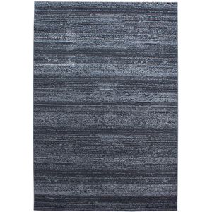 Laagpolig Vloerkleed | Tapijt | Plus | Gestreept | Grijs | 200x290 cm