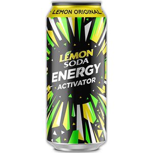 LemonSoda ENERGY ACTIVATOR - Lemon Soda regular - Tray 12 stuks 330ml.