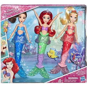 Hasbro Ariel and Sisters - 3 poppen - 26 cm groot - Disney Princess
