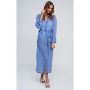 Pia Rossini - Adana Strandjurk Blauw - maat S - Blauw