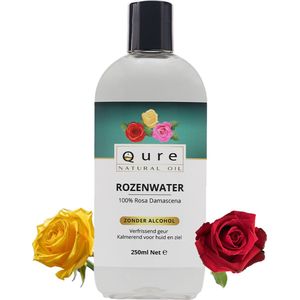 Rozenwater 250ml | 100% Puur & Onbewerkt | Zonder Alcohol