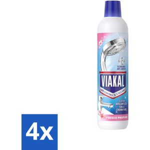 Viakal - Kalkaanslagreiniger - 630 ml - Voordeelverpakking - 4 stuks