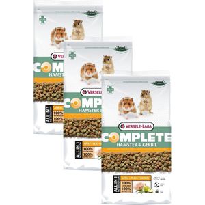 Versele-Laga Complete Hamster & Gerbil - Hamstervoer - 3 x 2 kg