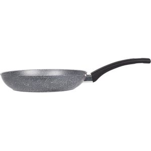 Oneiro’s Luxe Koekenpan - Eco Friendly - grijs – ø24 x 4,6cm – koken – tafelen – keuken – koekenpan – inductie – gas – potten – pannen