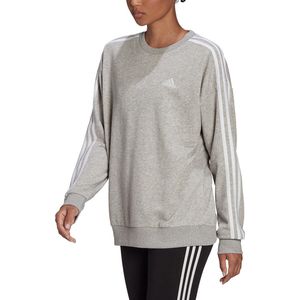 adidas - Studio Lounge 3S Sweatshirt - Grijze Trui-M